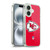 NFL Kansas City Chiefs Logo Plain Soft Gel Case for Apple iPhone 16 & MagSafe