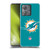 NFL Miami Dolphins Logo Plain Soft Gel Case for Motorola Edge 40 Neo 5G