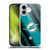 NFL Miami Dolphins Artwork Stripes Soft Gel Case for Apple iPhone 16