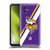 NFL Minnesota Vikings Logo Stripes Soft Gel Case for Samsung Galaxy Xcover6 Pro/Pro2