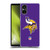 NFL Minnesota Vikings Logo Plain Soft Gel Case for Sony Xperia 5 V 5G
