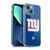 NFL New York Giants Logo Plain Soft Gel Case for Apple iPhone 13 Mini & MagSafe