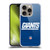 NFL New York Giants Logo Distressed Look Soft Gel Case for Apple iPhone 16 Pro