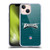 NFL Philadelphia Eagles Logo Distressed Look Soft Gel Case for Apple iPhone 13 Mini