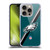 NFL Philadelphia Eagles Logo Stripes Soft Gel Case for Apple iPhone 16 Pro