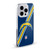 NFL Los Angeles Chargers Logo Stripes Soft Gel Case for Apple iPhone 13 Mini