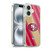 NFL San Francisco 49ers Artwork Stripes Soft Gel Case for Apple iPhone 16