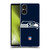 NFL Seattle Seahawks Logo Plain Soft Gel Case for Sony Xperia 5 V 5G