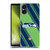 NFL Seattle Seahawks Artwork Stripes Soft Gel Case for Sony Xperia 5 V 5G