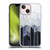 Elisabeth Fredriksson Sparkles Soft Blue Hexagons Soft Gel Case for Apple iPhone 13 Mini