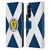 Scotland National Football Team Logo 2 Scotland Flag Leather Book Wallet Case Cover For Samsung Galaxy A55 5G