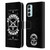 Motley Crue Logos Pentagram And Skull Leather Book Wallet Case Cover For Samsung Galaxy M15/F15 5G