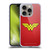 Wonder Woman DC Comics Logos Classic Soft Gel Case for Apple iPhone 16 Pro