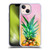 Mai Autumn Paintings Ombre Pineapple Soft Gel Case for Apple iPhone 13 Mini