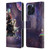 Random Galaxy Space Llama Unicorn Space Ride Leather Book Wallet Case Cover For Apple iPhone 16 Pro Max