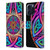 Beth Wilson Rainbow Celtic Knots Divine Leather Book Wallet Case Cover For Apple iPhone 16 Pro Max
