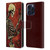 David Lozeau Skeleton Grunge Butterflies Leather Book Wallet Case Cover For Apple iPhone 16 Pro Max