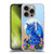 Stanley Morrison Art Blue Sapphire Dragon & Flowers Soft Gel Case for Apple iPhone 16 Pro
