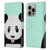 Barruf Animals The Cute Panda Leather Book Wallet Case Cover For Apple iPhone 16 Pro
