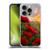 Celebrate Life Gallery Florals Red Flower Field Soft Gel Case for Apple iPhone 16 Pro