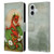 Stanley Morrison Dragons 3 Strawberry Garden Leather Book Wallet Case Cover For Apple iPhone 16
