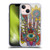 Valentina Symbols Illustration Hamsa Soft Gel Case for Apple iPhone 13 Mini