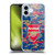 Arsenal FC Crest Patterns Digital Camouflage Soft Gel Case for Apple iPhone 16 Plus