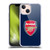 Arsenal FC Crest 2 Full Colour Blue Soft Gel Case for Apple iPhone 13 Mini