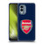 Arsenal FC Crest 2 Full Colour Blue Soft Gel Case for Nokia X30