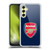 Arsenal FC Crest 2 Full Colour Blue Soft Gel Case for Samsung Galaxy A34 5G