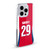 Arsenal FC 2024/25 Players Home Kit Kai Havertz Soft Gel Case for Apple iPhone 12 / iPhone 12 Pro