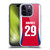 Arsenal FC 2024/25 Players Home Kit Kai Havertz Soft Gel Case for Apple iPhone 14 Pro
