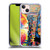 Michael David Ward Psychedelic Art Midnight Cat In Paris Soft Gel Case for Apple iPhone 13
