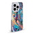 Michael David Ward Psychedelic Art Turtle Magic Soft Gel Case for Apple iPhone 13 Pro