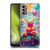 Michael David Ward Psychedelic Art Teddy Bear In Wonderland Soft Gel Case for Motorola Moto G60 / Moto G40 Fusion