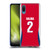Arsenal FC 2024/25 Players Home Kit William Saliba Soft Gel Case for Samsung Galaxy A02/M02 (2021)