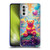 Michael David Ward Psychedelic Art Teddy Bear In Wonderland Soft Gel Case for Motorola Moto G52