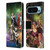 Justice League DC Comics Dark Comic Art #30 Group Leather Book Wallet Case Cover For Google Pixel 9 / Pixel 9 Pro