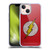The Flash DC Comics Logo Distressed Look Soft Gel Case for Apple iPhone 13 Mini