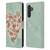 Haley Bush Floral Painting Valentine Heart Leather Book Wallet Case Cover For Samsung Galaxy M55 5G