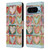 Haley Bush Pattern Painting Hearts Leather Book Wallet Case Cover For Google Pixel 9 / Pixel 9 Pro