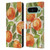 Haley Bush Pattern Painting Orange Splash Leather Book Wallet Case Cover For Google Pixel 9 Pro XL