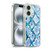Haley Bush Pattern Painting Blue Diamond Soft Gel Case for Apple iPhone 16 & MagSafe