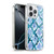 Haley Bush Pattern Painting Blue Diamond Soft Gel Case for Apple iPhone 16 Pro & MagSafe