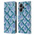 Haley Bush Pattern Painting Blue Diamond Leather Book Wallet Case Cover For Xiaomi Redmi Note 13 Pro Plus 5G