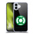 Green Lantern DC Comics Logos Black Soft Gel Case for Apple iPhone 16 Plus