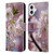 PLdesign Flowers And Leaves Spring Blossom Leather Book Wallet Case Cover For Apple iPhone 16 Plus