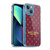 West Ham United FC Hammer Marque Kit Patterns Soft Gel Case for Apple iPhone 13 Mini & MagSafe