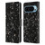 PLdesign Glitter Sparkles Black And White Leather Book Wallet Case Cover For Google Pixel 9 / Pixel 9 Pro