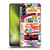 Justice League DC Comics 90th Anniversary Logo Pattern Soft Gel Case for Samsung Galaxy S21 FE 5G